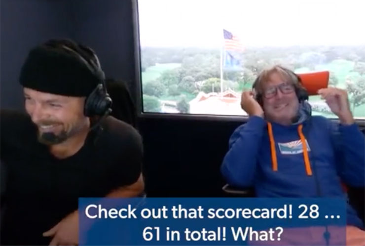 The Norwegian booth delivered their most unhinged broadcast yet after Viktor Hovland’s BMW Championship 61