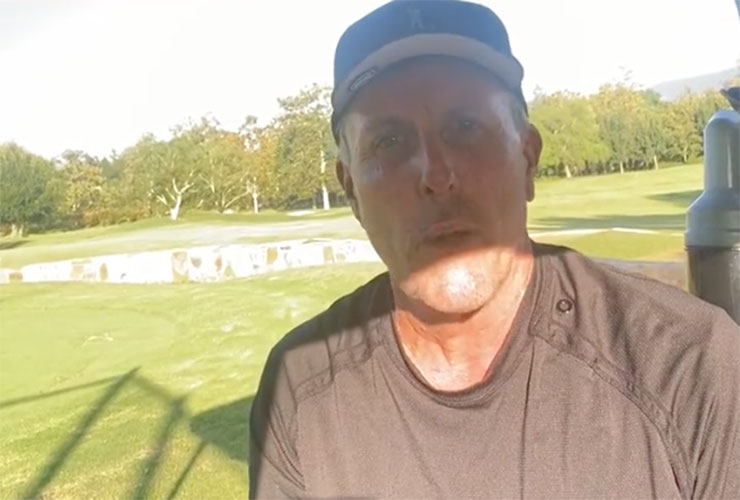 It’s amazing Phil Mickelson wasn’t banned from Augusta National based off this incredible story from the Masters