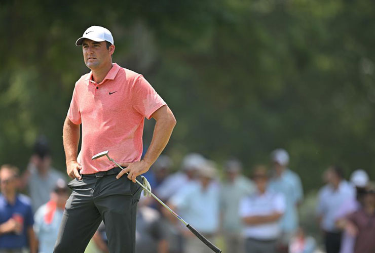 Tour Championship: Scottie Scheffler picked a bad time to shoot one of his worst rounds of the year