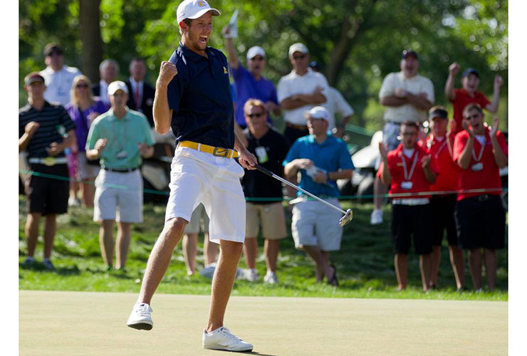 One lucky US Amateur player has a former champion at Cherry Hills on his bag