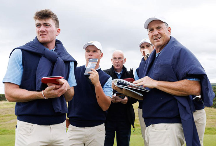 For Old Course advice, the US Walker Cup team is relying on secrets from two very connected sources