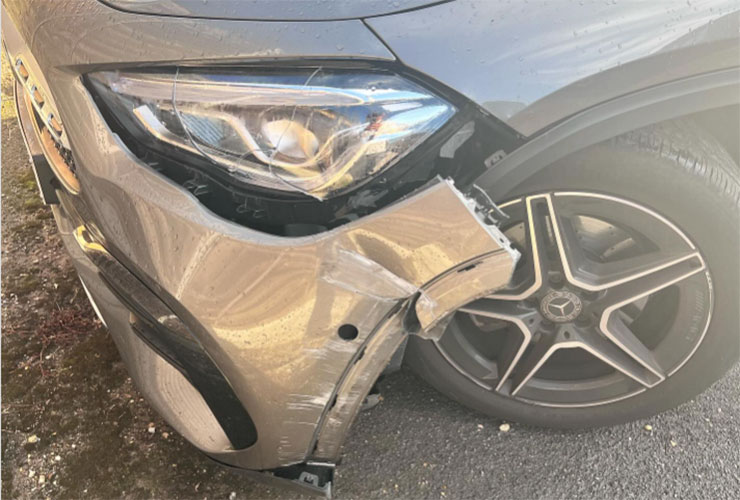 Former major champ Rich Beem smashed up his rental car — and everyone made the same joke