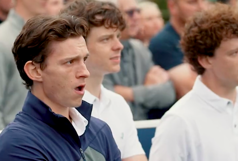 A Marvel to watch! Tom Holland’s face watching Jon Rahm’s opening tee shot at the BMW PGA Championship pro-am pretty much says it all