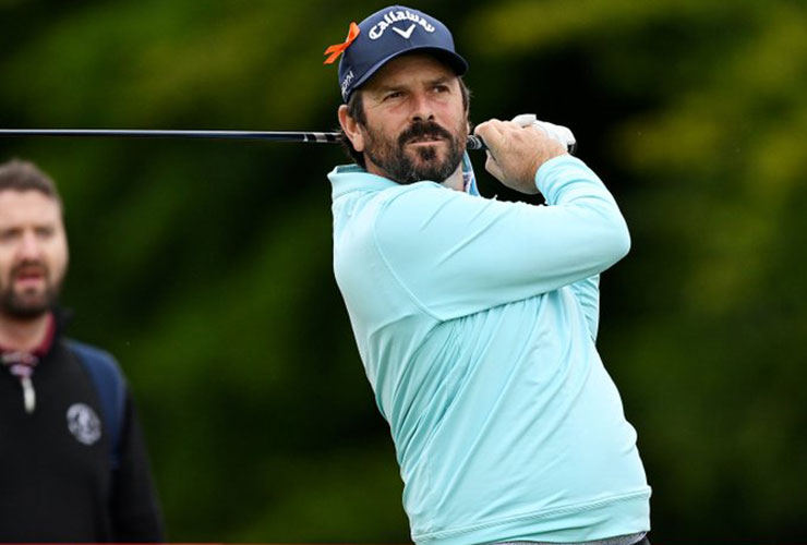 Thomas Aiken shares lead after marathon day at Qatar Masters
