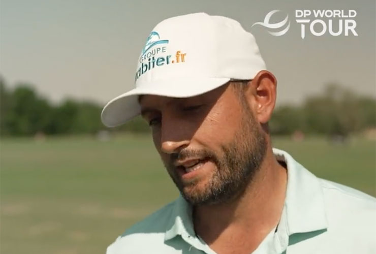 Watch as Alexander Levy loses DP World Tour card in crushing fashion after lipping out twice