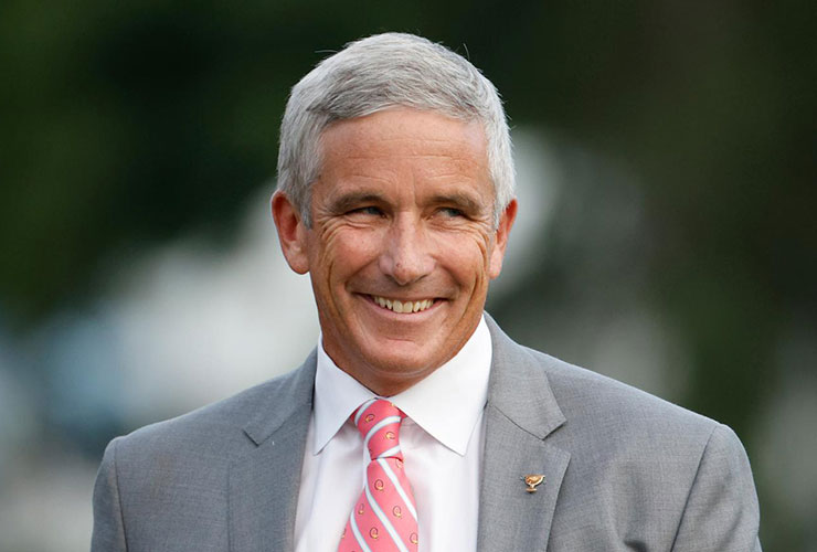 Commissioner Jay Monahan says one tour with LIV and PGA Tour players is goal