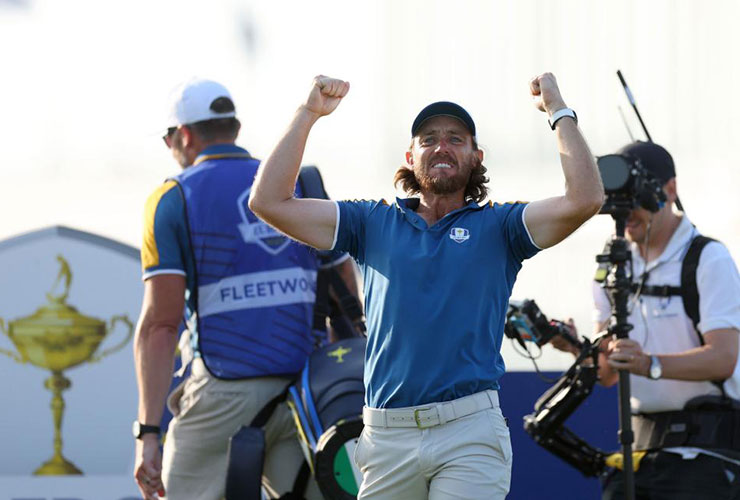 It’s time to come down from the high of winning the Ryder Cup. But this trio is going to take it slowly