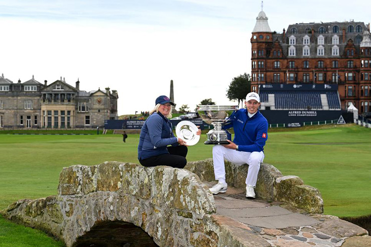 Matt Fitzpatrick—and his mom!—win the Alfred Dunhill Links Championship