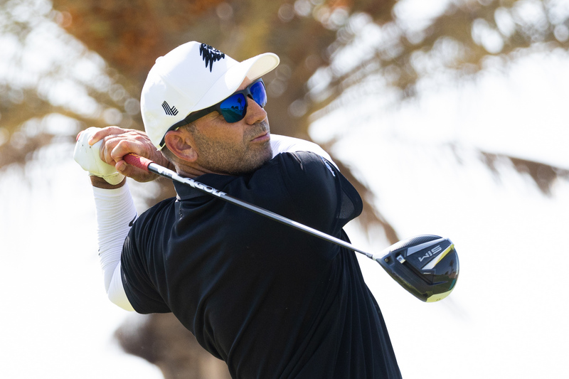 Fireball Sergio Garcia in hot pursuit of leader Koepka at LIV Golf Jeddah