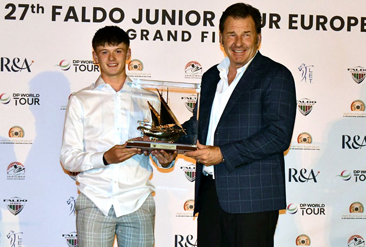 Back-nine blitz for Ben Bolton in Faldo Junior Tour Grand Final