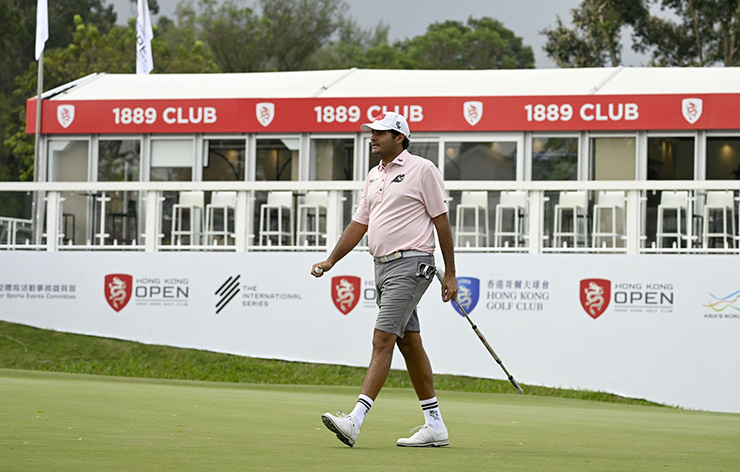 Confident Chacarra on the charge at Hong Kong Open