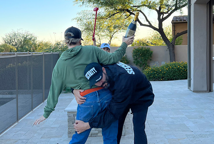 PGA Tour wife wins Halloween, daggers husband (yet again) with perfect family costume