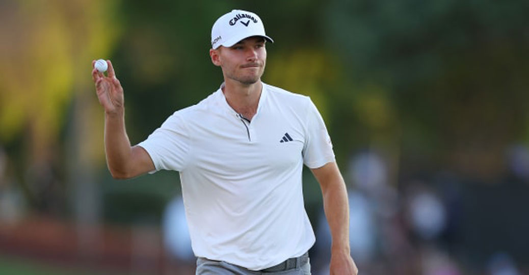 Big finish hands Nicolai Højgaard halfway lead in Dubai