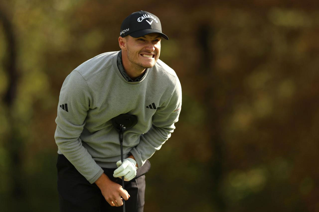 We found the most nervous player at the DP World Tour Championship, and it’s easy to understand why