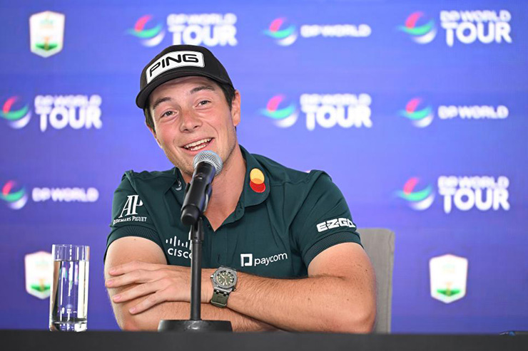 Viktor Hovland’s answer to what he’s done with his $35 million in earnings this year will melt your heart