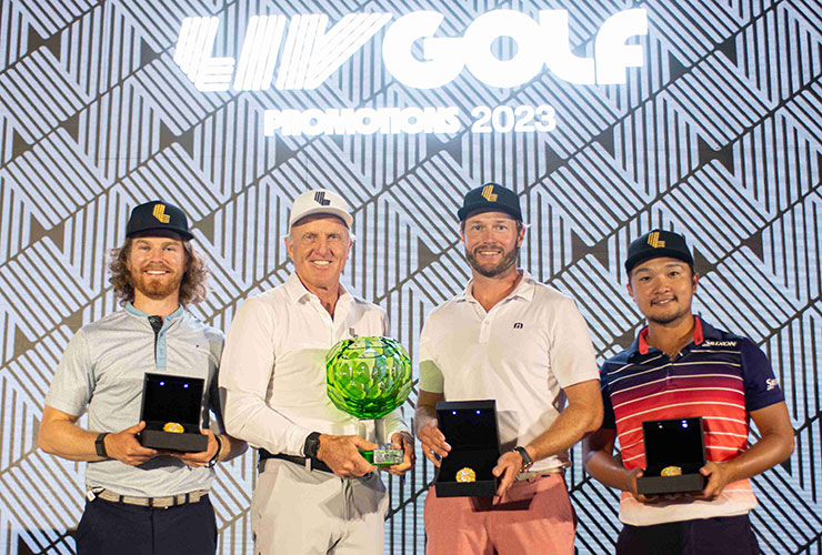 Samooja, Kozuma & Vincent Qualify for LIV Golf League 2024