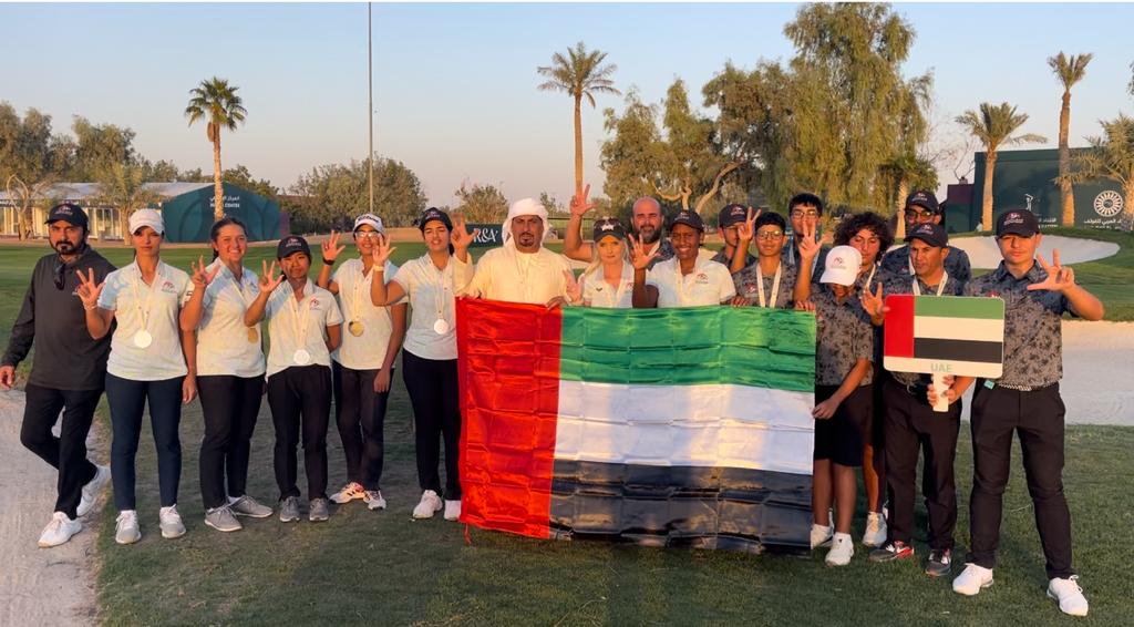 Medal haul for UAE in Ladies and Junior Pan Arab Golf Championships