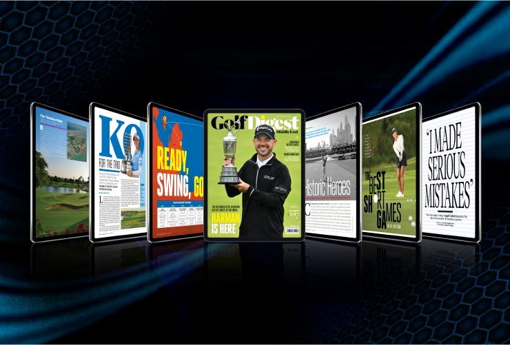 Get the January 2024 edition of Golf Digest Middle East FREE here today!