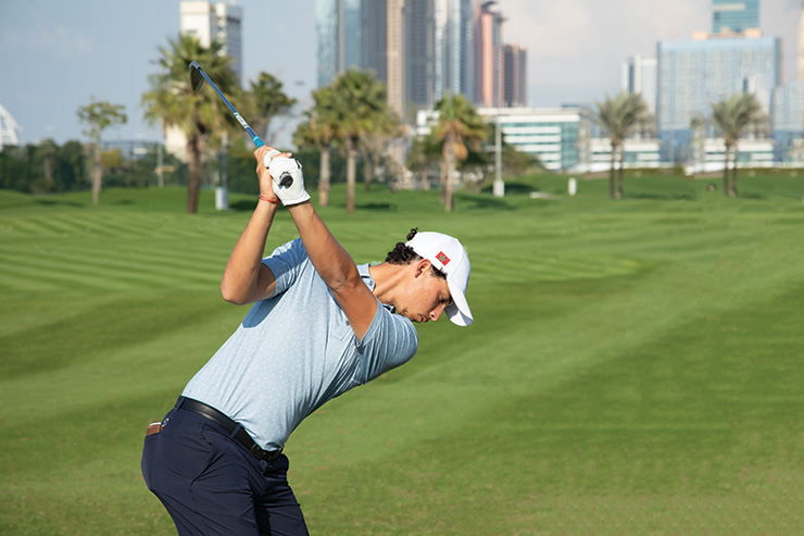 “It’s an honour for me to be here representing Morocco and the Arab flag” Adam Bresnu