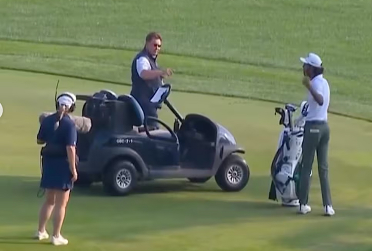 Akshay Bhatia mistakenly hits ball out of bounds, becomes latest victim of not reading local rules closely enough