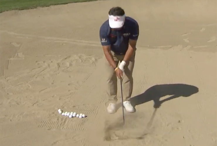 K.J. Choi shares wild-looking bunker tip, Golf Twitter has jokes