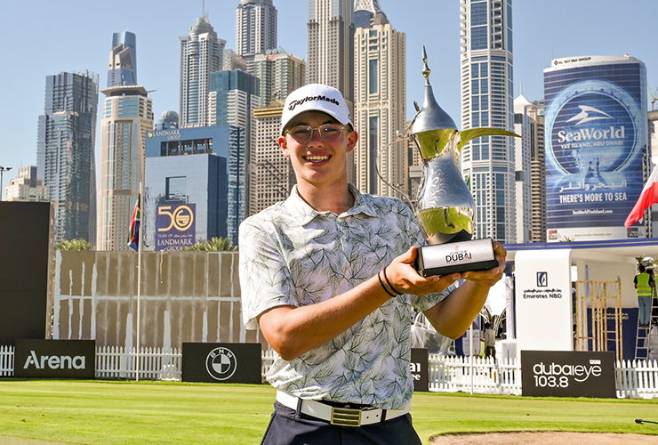 15-year-old Louis Klein signs with TaylorMade Golf