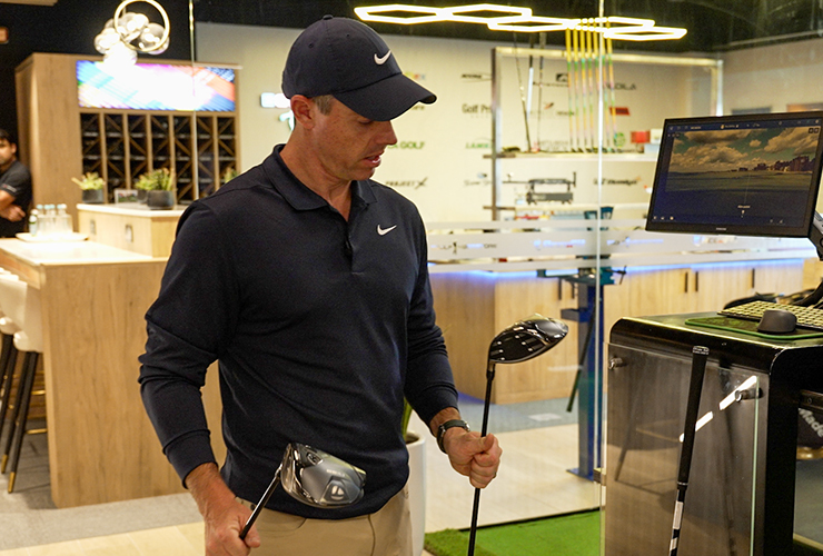 Rory McIlroy drops by eGolf Megastore in Dubai, claims its better than a Tour truck!