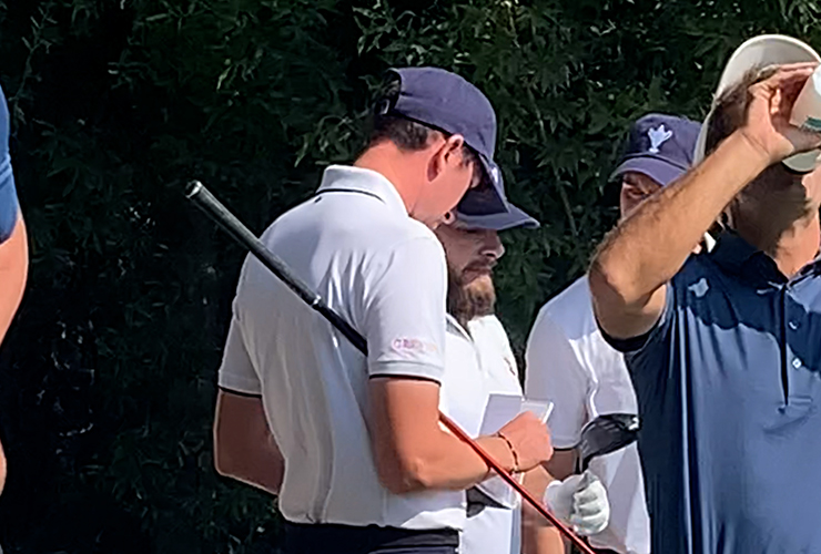 Tom McKibbin and Tyrrell Hatton paired together at Team Cup