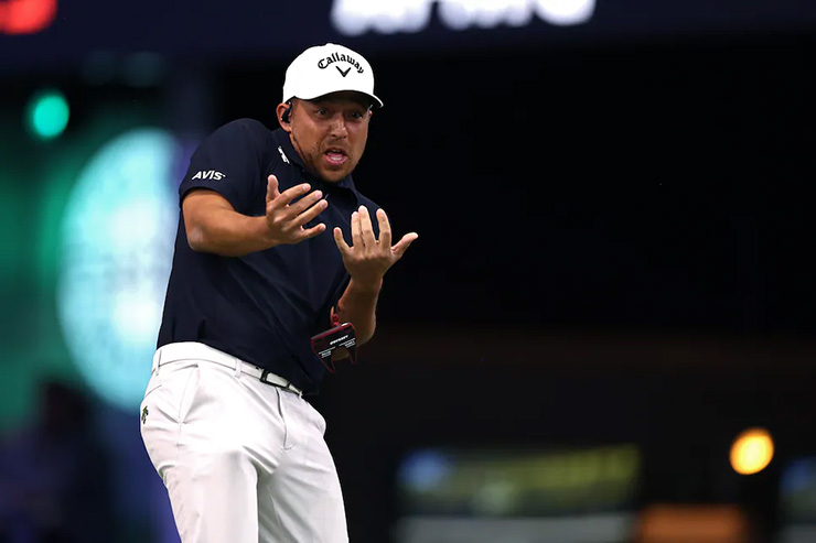 ‘Dinner is on me’: Xander Schauffele gifts fan $100 bill after hitting her with tee shot at Travelers Championship