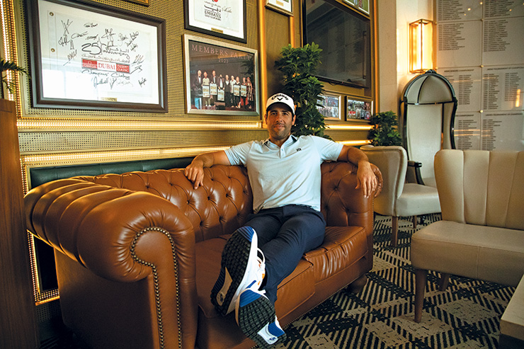 Golf, Desert and the Dubai life with Adrian Otaegui