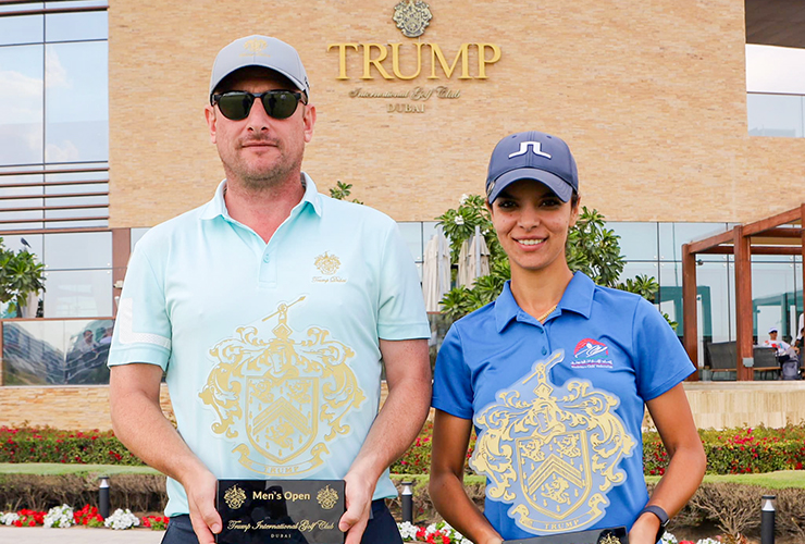 Rich and Vance make a Trump-sized statement at Trump International Amateur Open