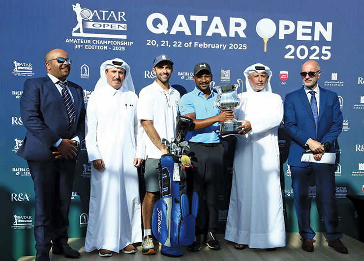 Home favourite Al-Kaabi wins inaugural Arab Golf Series event Qatar Open Amateur Golf Championship
