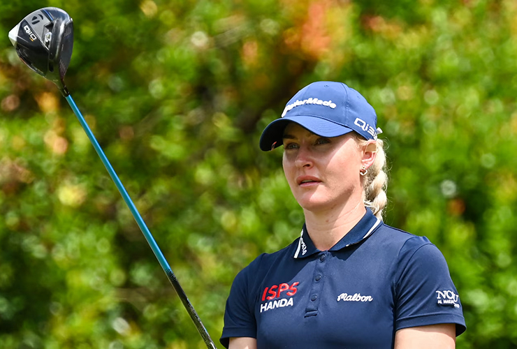 ‘I threw up’: Being sick didn’t stop Charley Hull from running a personal-best time and shooting strong round to contend in Singapore