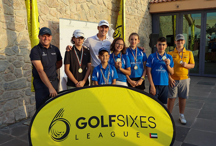 Yas Acres wins second round of the Golf Sixes League Abu Dhabi