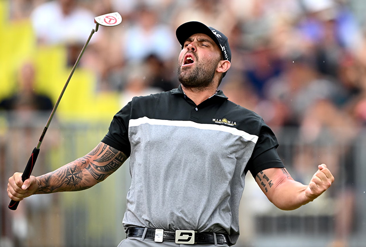This former motorcycle gang member spent time in prison. He just won the New Zealand Open to qualify for the Open Championship