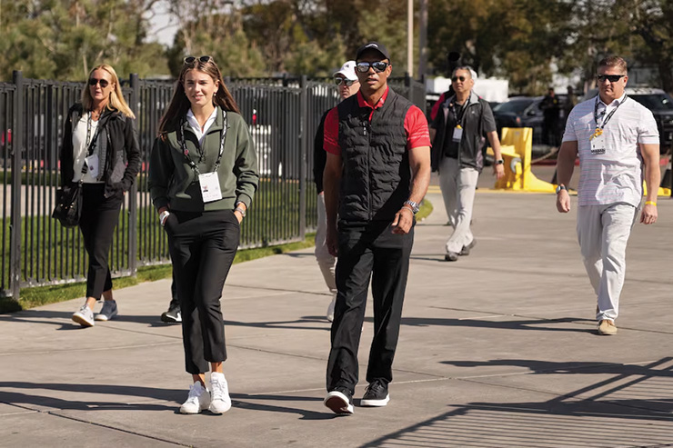 Teenager Kai Trump heads into LPGA start with advice from Tiger Woods and the president