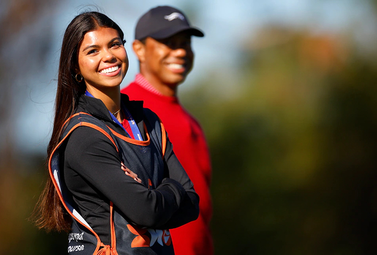 Watch Tiger Woods be an excited soccer dad as his daughter wins a Florida state title
