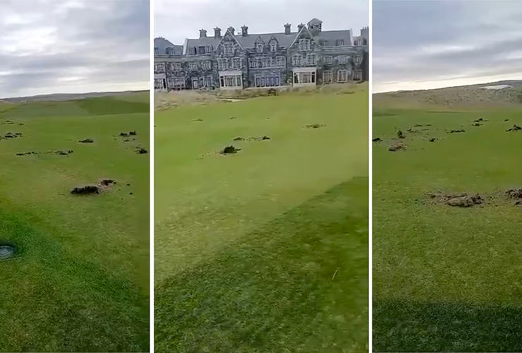Donald Trump golf course attacked, this time in Ireland