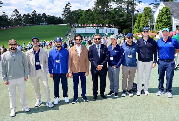 EGF’s General Alhashmi advances UAE golf during 2025 Masters visit to Augusta National