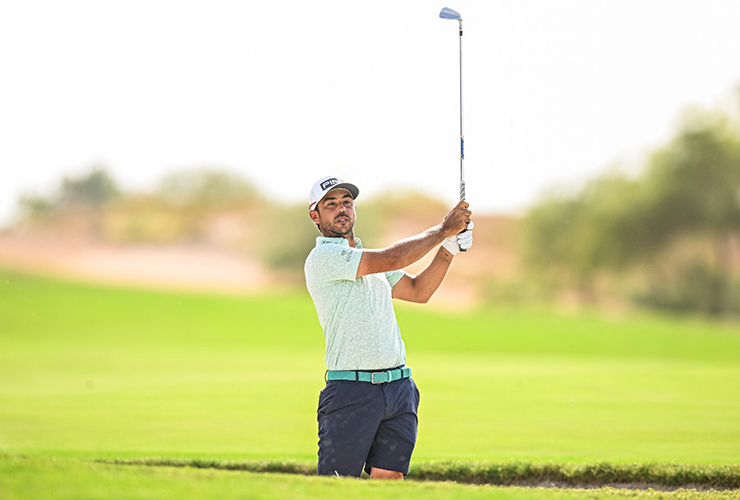 Garcia grabs day one lead after stunning seven under in Al Ain