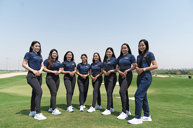 Ajman’s female caddie revolution