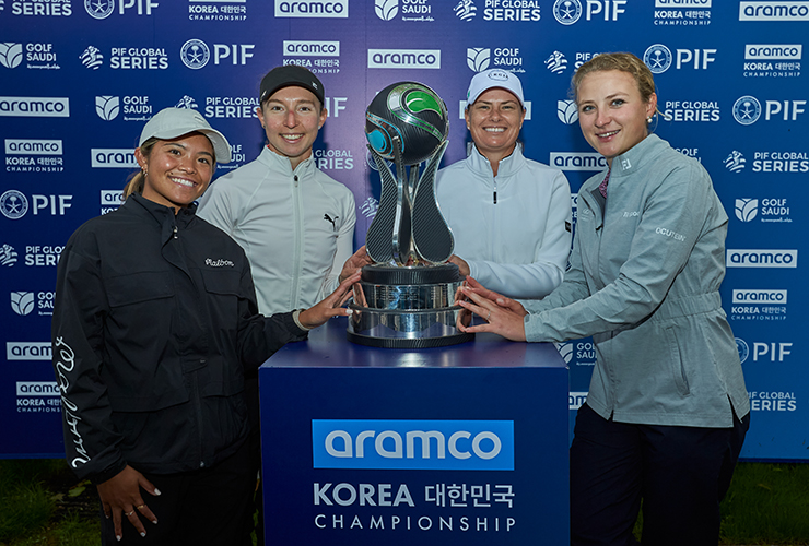 Team Kouskova takes home maiden team prize at the Aramco Korea Championship
