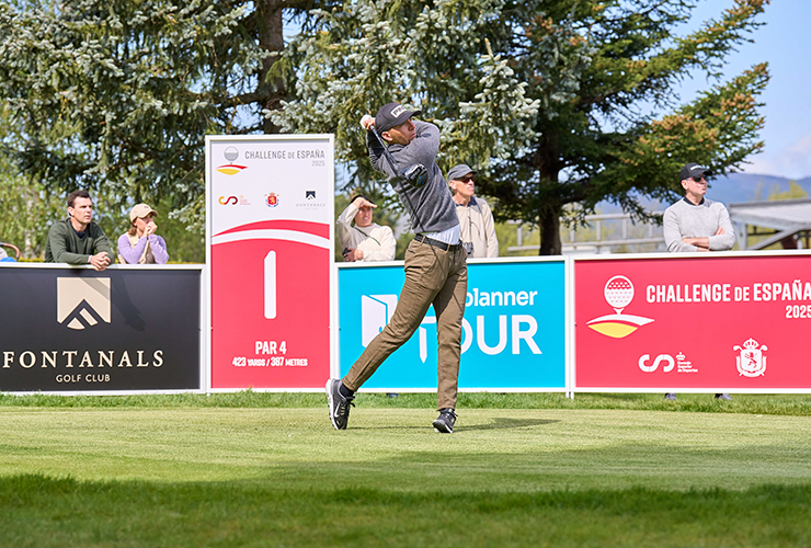 Charmasson climbs to the top in Girona, LIV Golf’s Masaveu three shots back