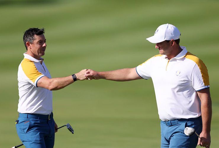 Rory McIlroy gave Sepp Straka the perfect reminder following his win at the Truist Championship