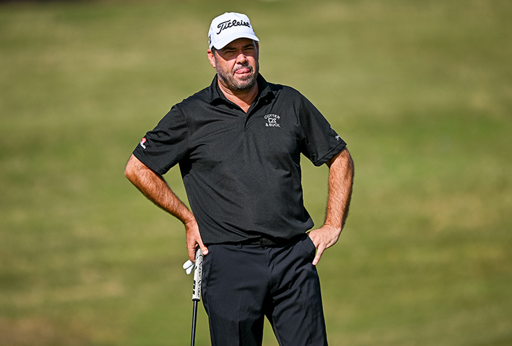 Keith Horne leads after Round One at 2025 OFX Irish Legends at Mount Juliet