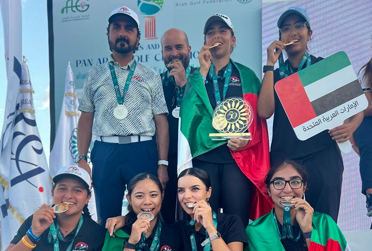 Emirates Golf Federation squad for 2025 Pan Arab Ladies and Juniors Championship