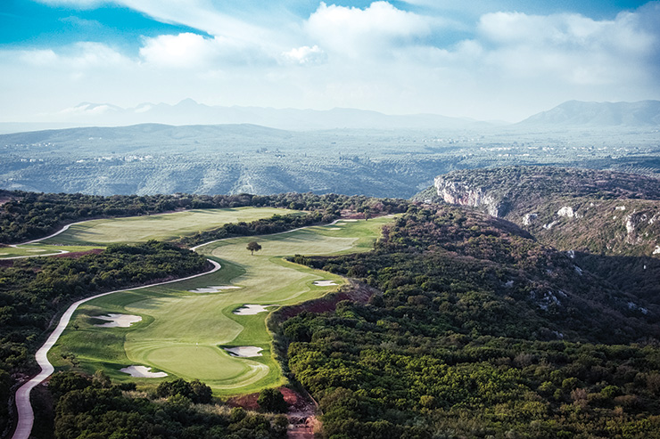Costa Navarino’s mythical greens