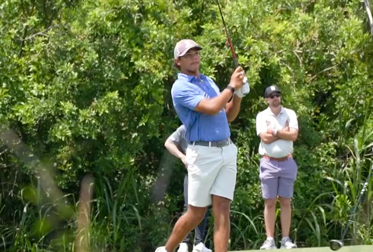 Charlie Woods qualifies for second consecutive U.S. Junior Amateur, advances via playoff