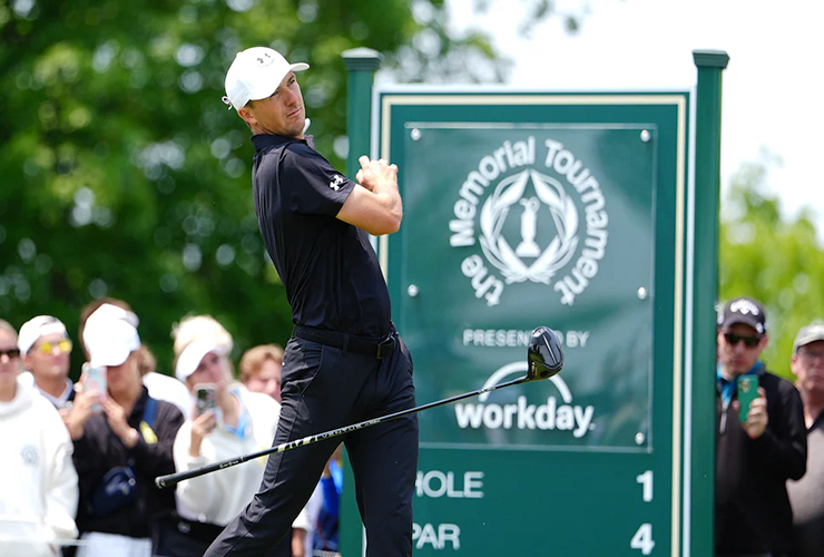 Crazy POV video shows just how close Jordan Spieth came to drilling a fan with a golf ball