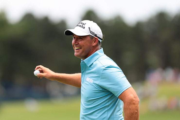 Padraig Harrington joyful to relive ‘past glories,’ captures his second U.S. Senior Open